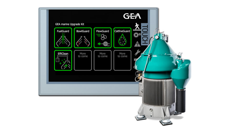 Neues GEA Upgrade Kit digitalisiert Funktionalitäten von Marine-Separatoren